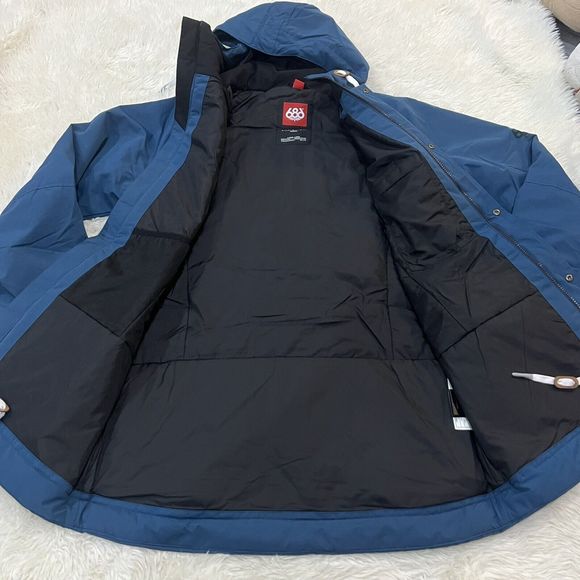 686 Insulated Ski Snowboard League Jacket PETROL Color KCR948A Men Sz M NWT - Picture 7 of 13